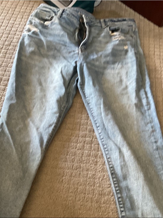 American Eagle Outfitters Denim - American Eagle Outfitters Light Blue Slim Straight Jeans